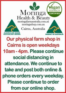 Moringa Farm Australia Cairns Farm Shop 10am to 4pm