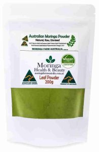 Australian Moringa Powder 100g/200g Certified Australian and Vegan. Cairns 2011 until NOW !